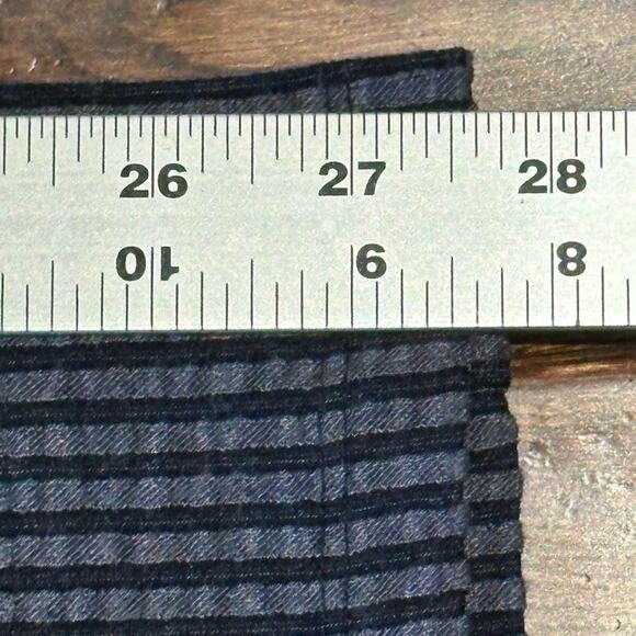 Hayden Women’s XXXL Blue Striped Jumpsuit Button Down and Tie Belt NWT - Picture 8 of 8